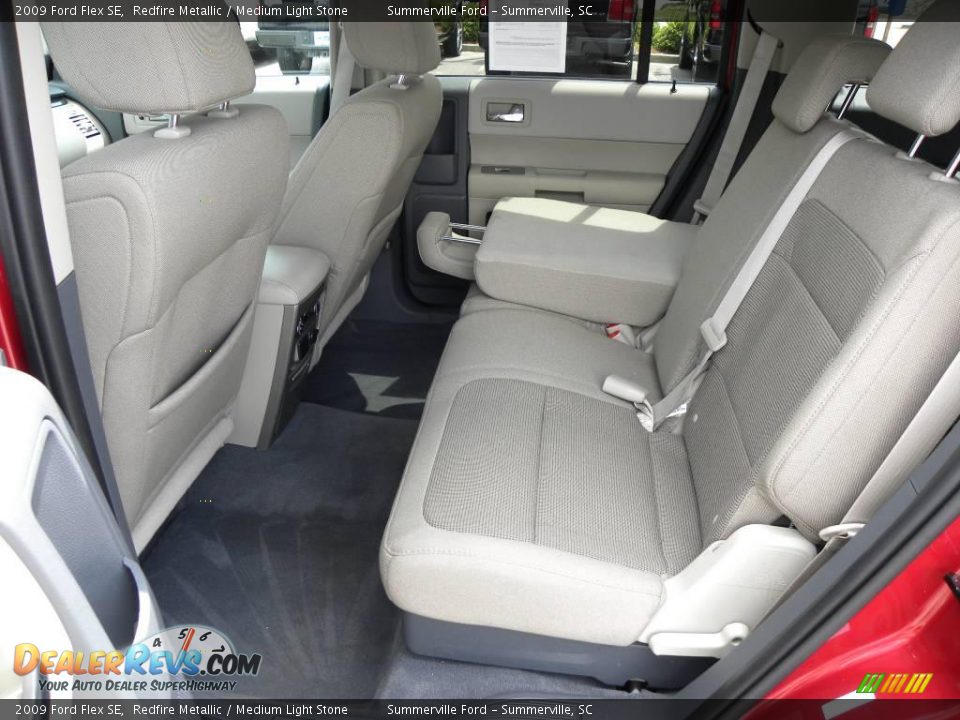 2009 Ford Flex SE Redfire Metallic / Medium Light Stone Photo #7