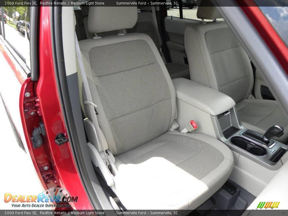 2009 Ford Flex SE Redfire Metallic / Medium Light Stone Photo #9