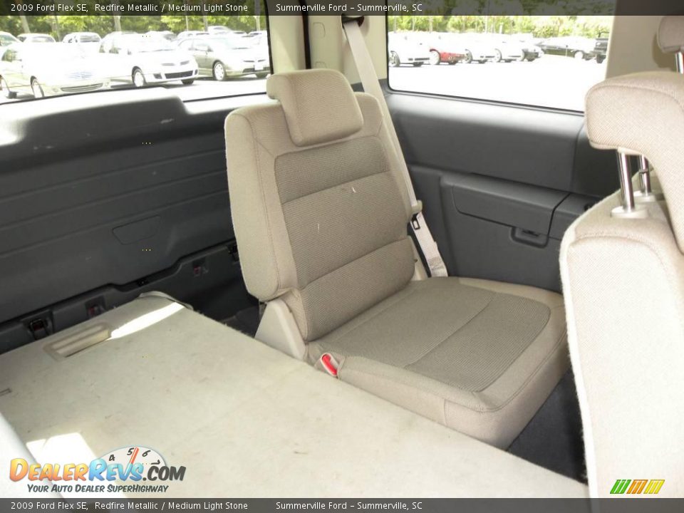 2009 Ford Flex SE Redfire Metallic / Medium Light Stone Photo #11