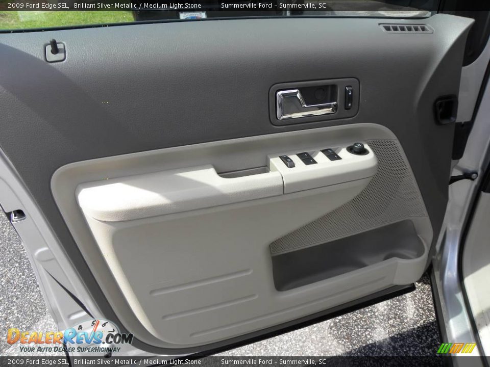 2009 Ford Edge SEL Brilliant Silver Metallic / Medium Light Stone Photo #5