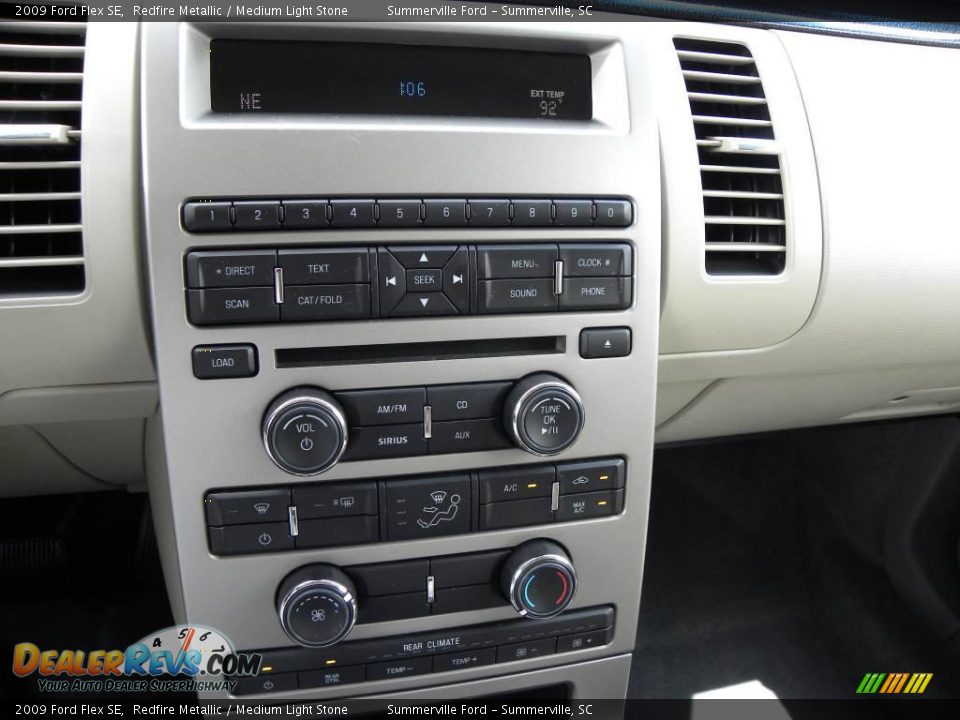 2009 Ford Flex SE Redfire Metallic / Medium Light Stone Photo #21