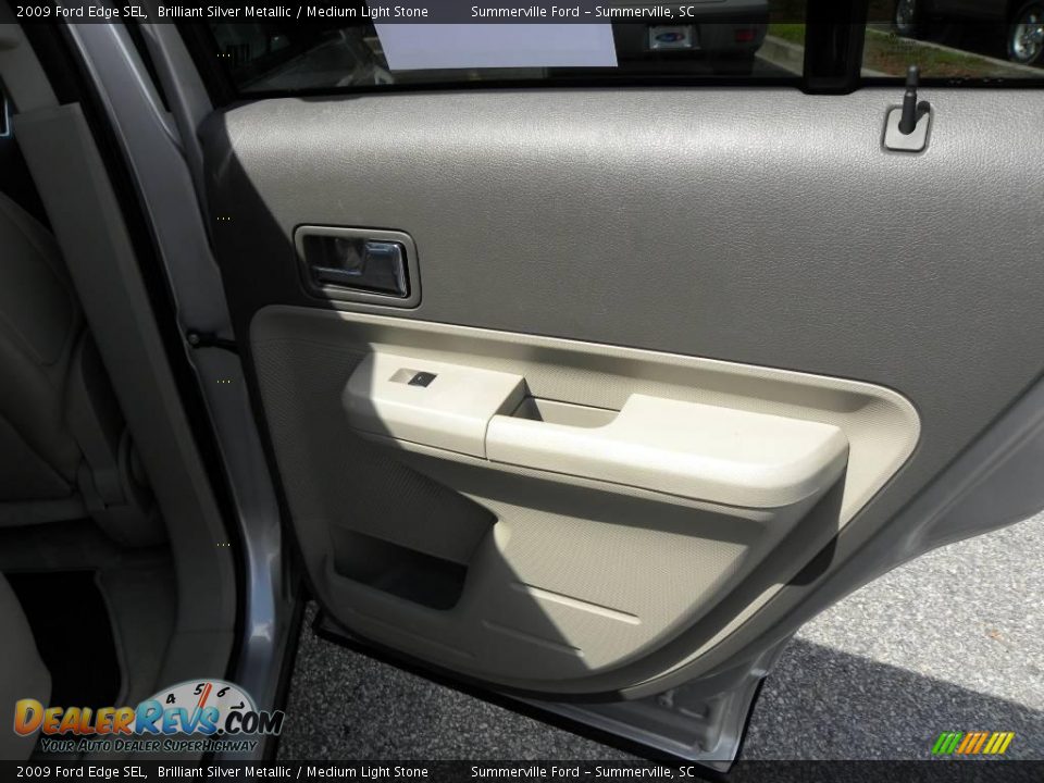 2009 Ford Edge SEL Brilliant Silver Metallic / Medium Light Stone Photo #11