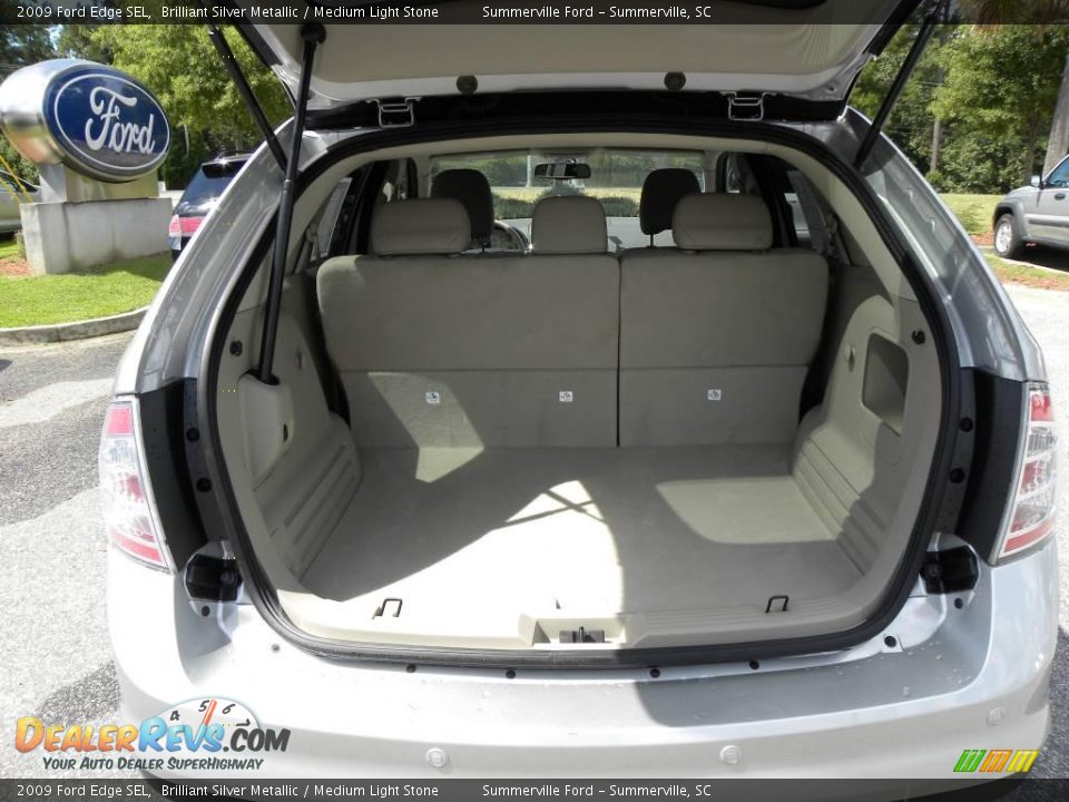 2009 Ford Edge SEL Brilliant Silver Metallic / Medium Light Stone Photo #14