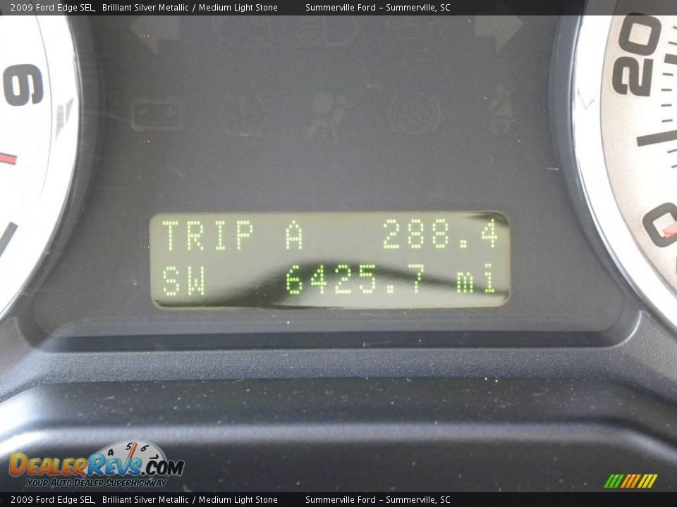 2009 Ford Edge SEL Brilliant Silver Metallic / Medium Light Stone Photo #24
