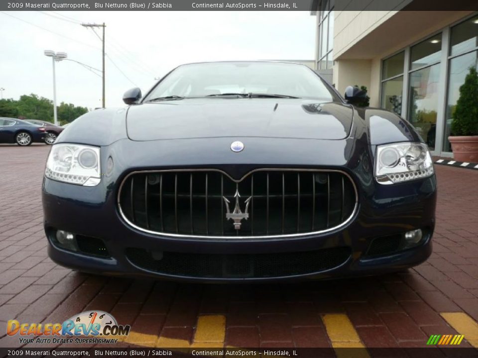 2009 Maserati Quattroporte Blu Nettuno (Blue) / Sabbia Photo #8