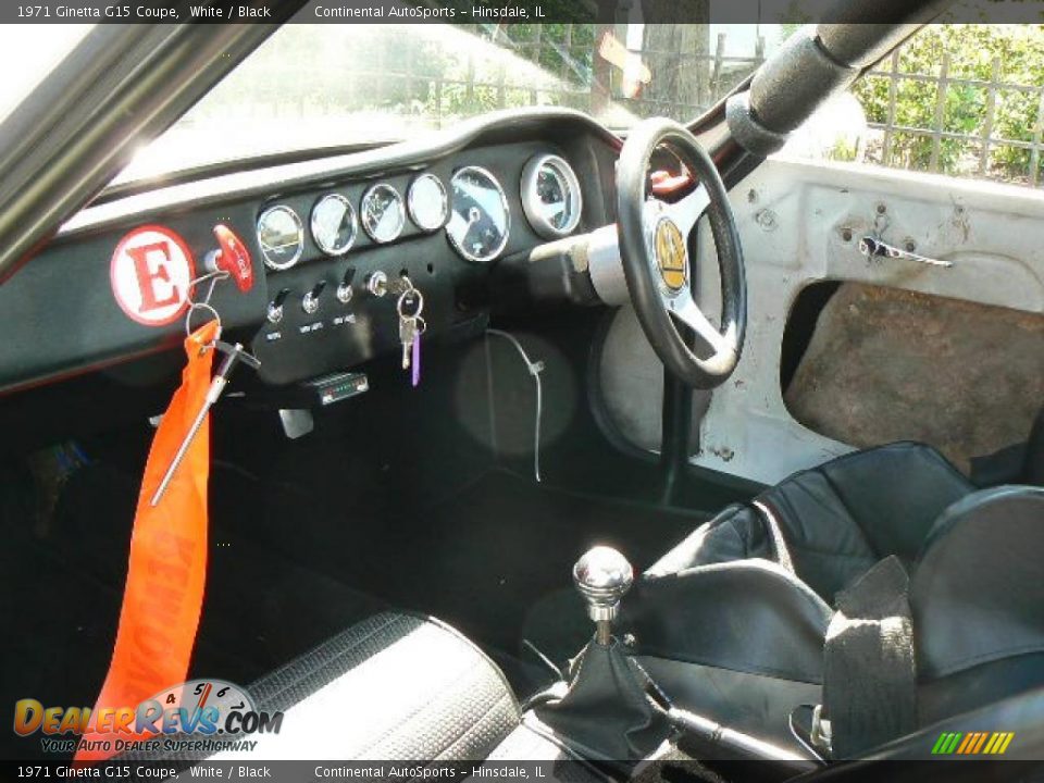 Black Interior - 1971 Ginetta G15 Coupe Photo #10