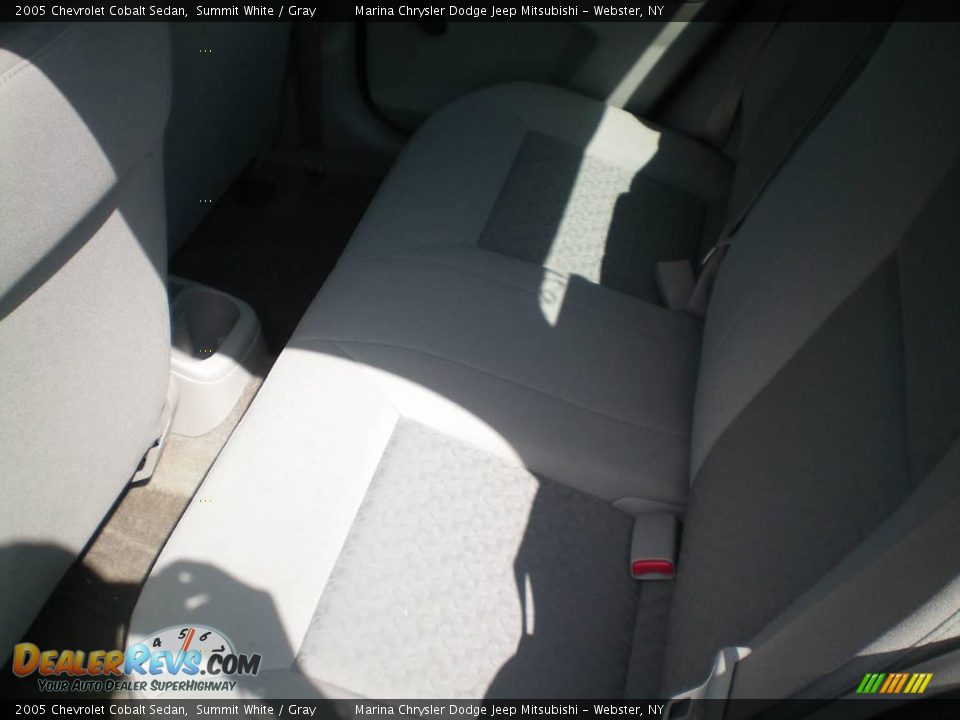 2005 Chevrolet Cobalt Sedan Summit White / Gray Photo #3