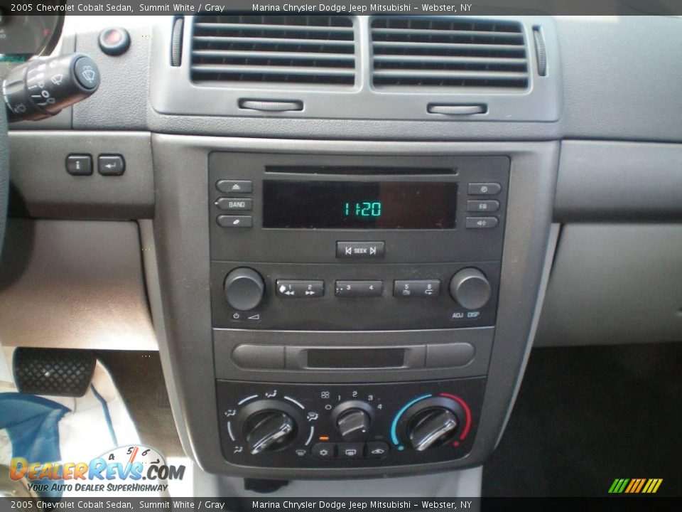 2005 Chevrolet Cobalt Sedan Summit White / Gray Photo #4
