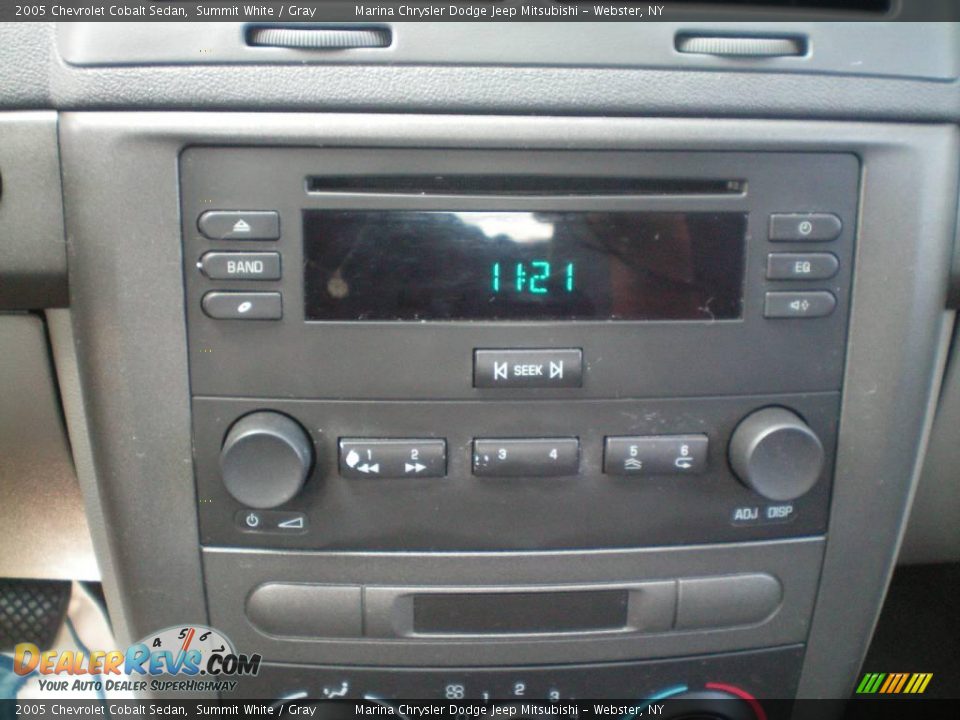 2005 Chevrolet Cobalt Sedan Summit White / Gray Photo #5