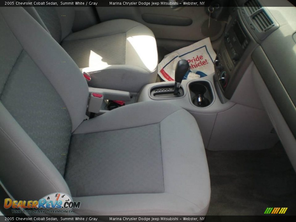 2005 Chevrolet Cobalt Sedan Summit White / Gray Photo #23