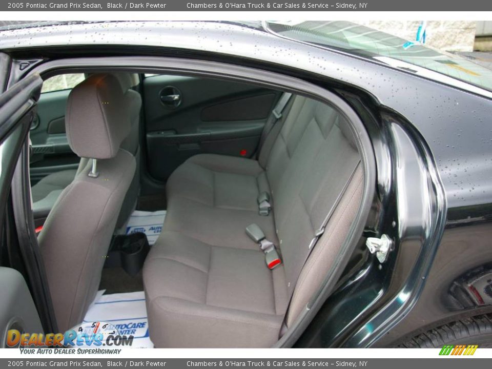 2005 Pontiac Grand Prix Sedan Black / Dark Pewter Photo #7