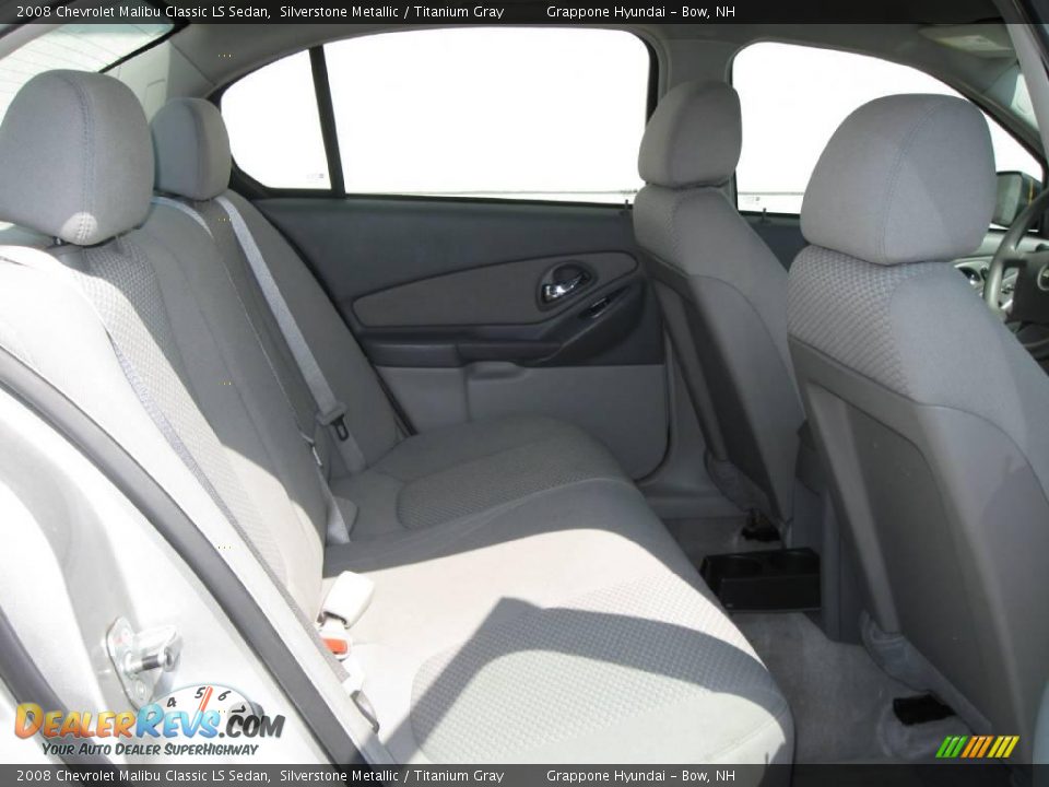 2008 Chevrolet Malibu Classic LS Sedan Silverstone Metallic / Titanium Gray Photo #4