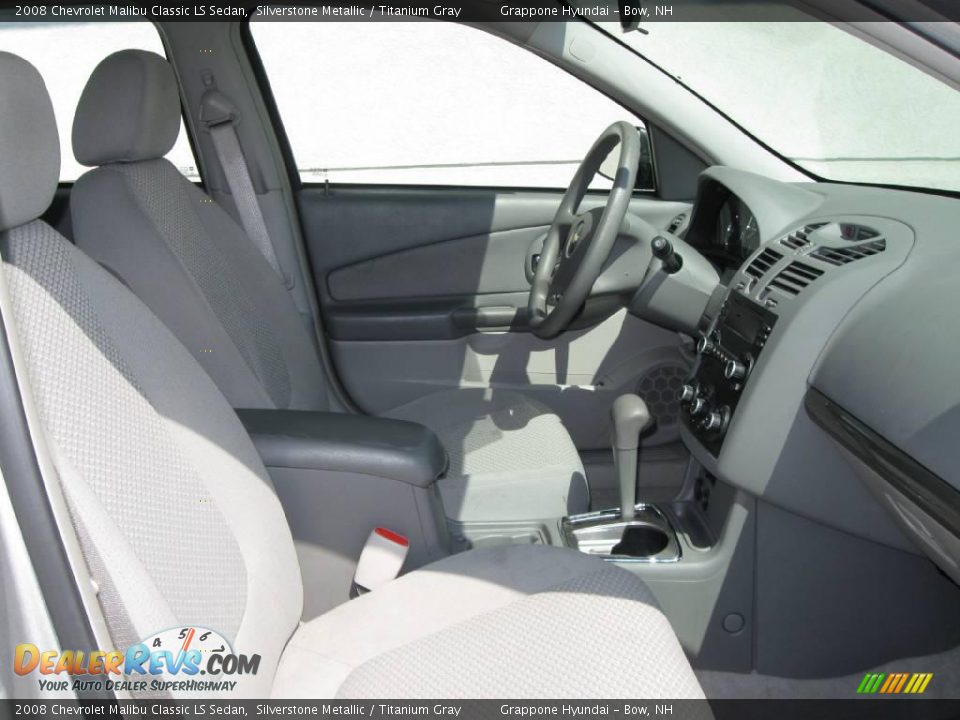 2008 Chevrolet Malibu Classic LS Sedan Silverstone Metallic / Titanium Gray Photo #5