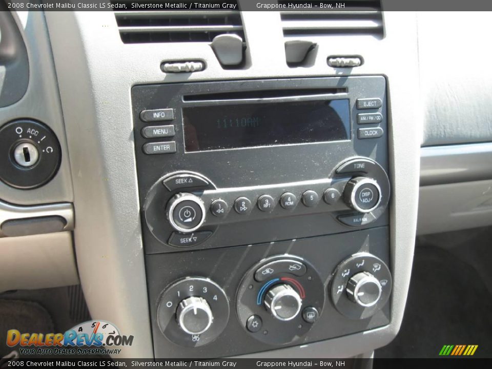 2008 Chevrolet Malibu Classic LS Sedan Silverstone Metallic / Titanium Gray Photo #6