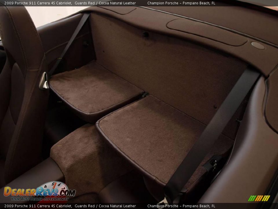 2009 Porsche 911 Carrera 4S Cabriolet Guards Red / Cocoa Natural Leather Photo #18