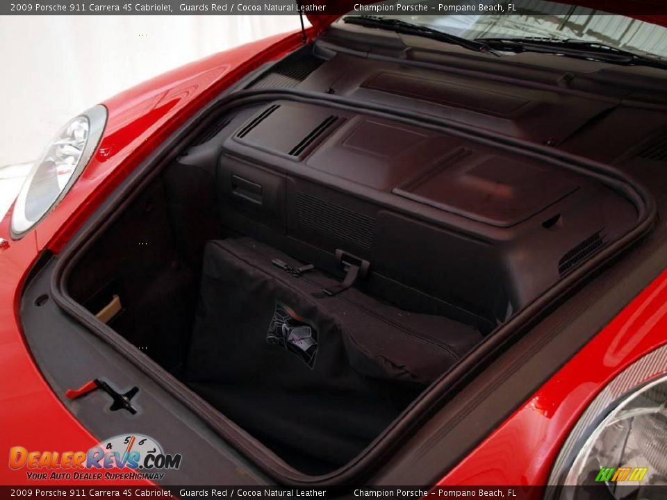 2009 Porsche 911 Carrera 4S Cabriolet Guards Red / Cocoa Natural Leather Photo #19