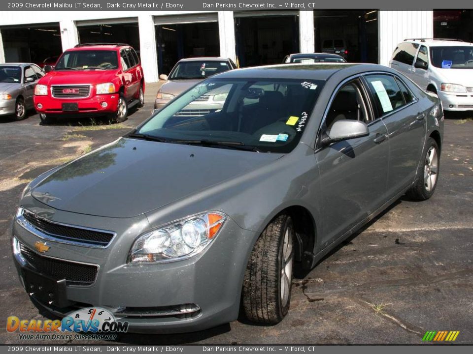 2009 Chevrolet Malibu LT Sedan Dark Gray Metallic / Ebony Photo #1