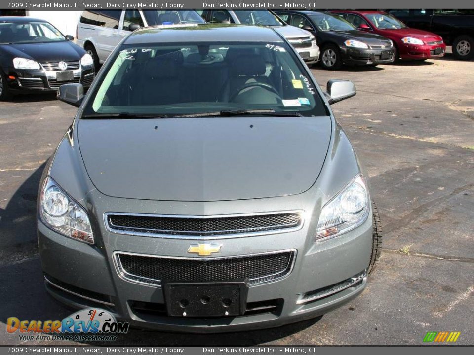2009 Chevrolet Malibu LT Sedan Dark Gray Metallic / Ebony Photo #2