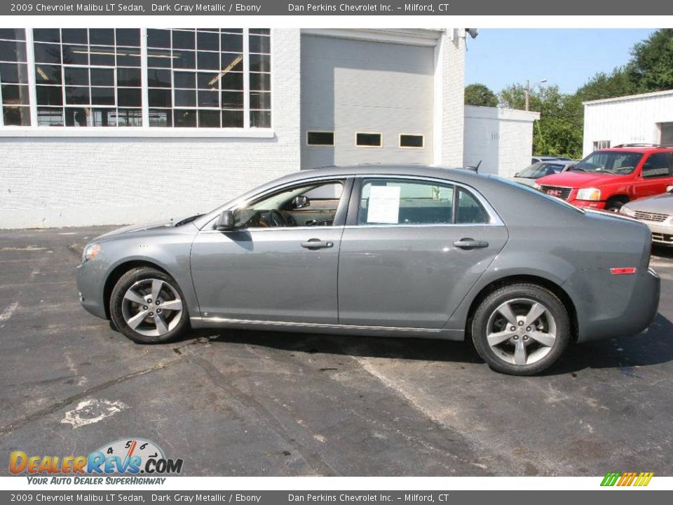 2009 Chevrolet Malibu LT Sedan Dark Gray Metallic / Ebony Photo #4
