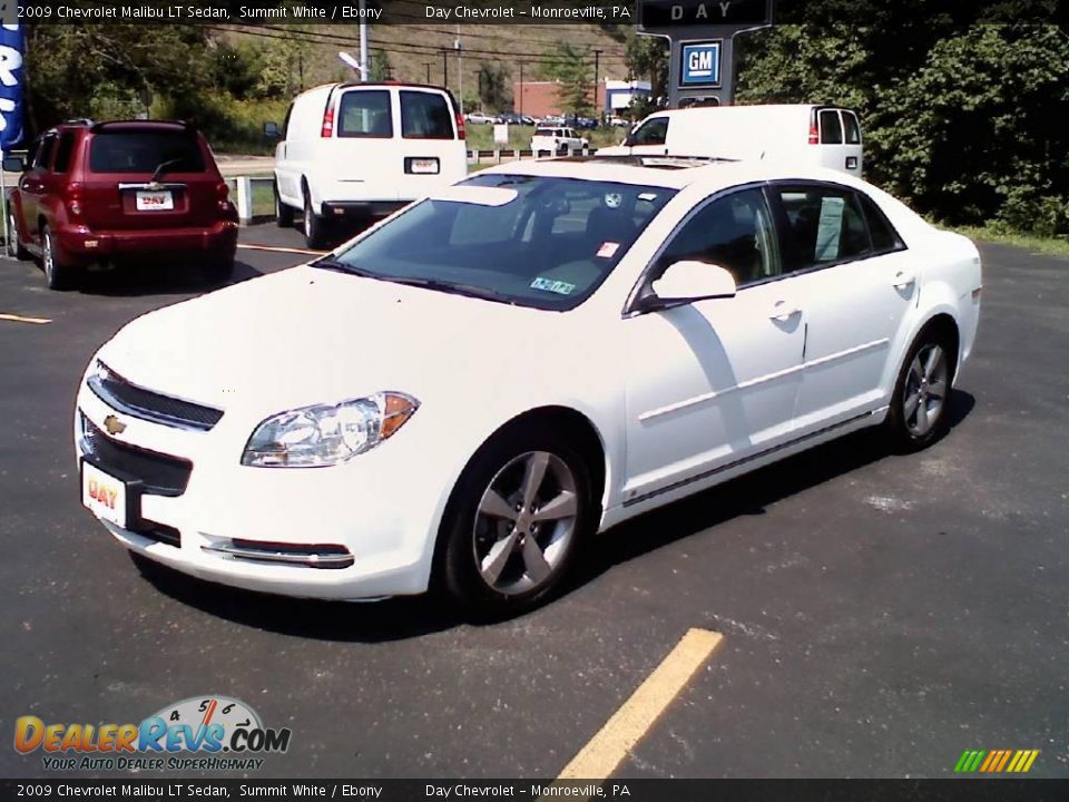 2009 Chevrolet Malibu LT Sedan Summit White / Ebony Photo #1