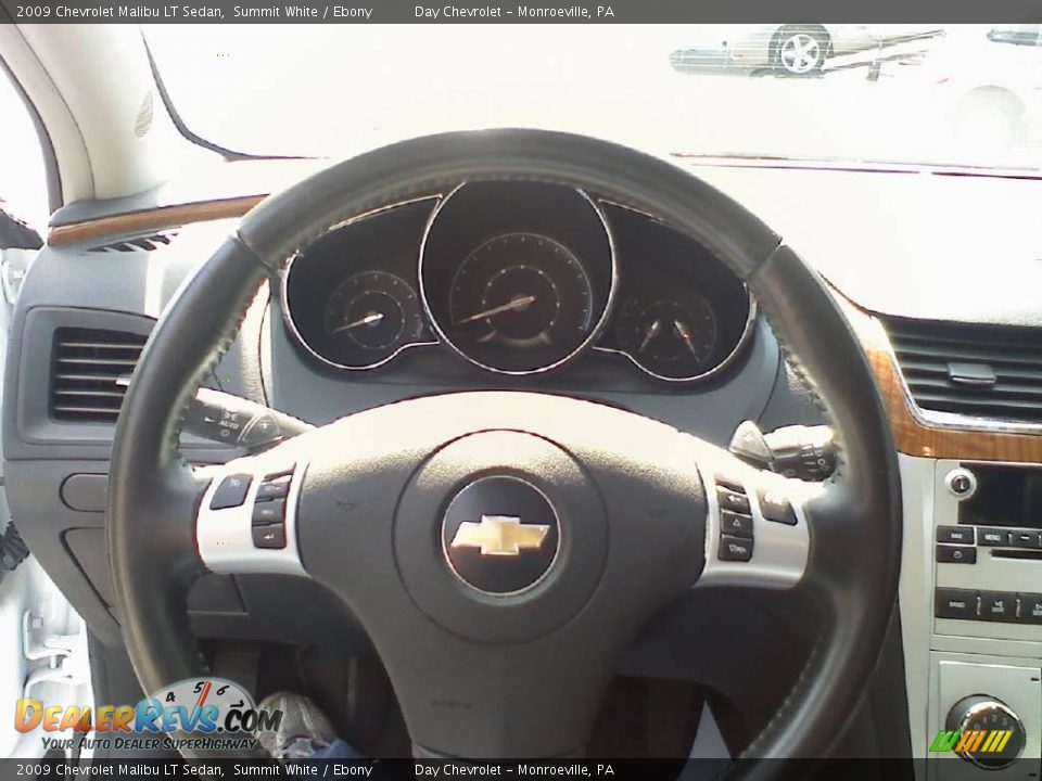 2009 Chevrolet Malibu LT Sedan Summit White / Ebony Photo #15