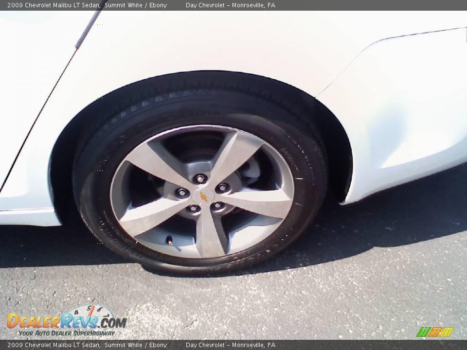 2009 Chevrolet Malibu LT Sedan Summit White / Ebony Photo #18