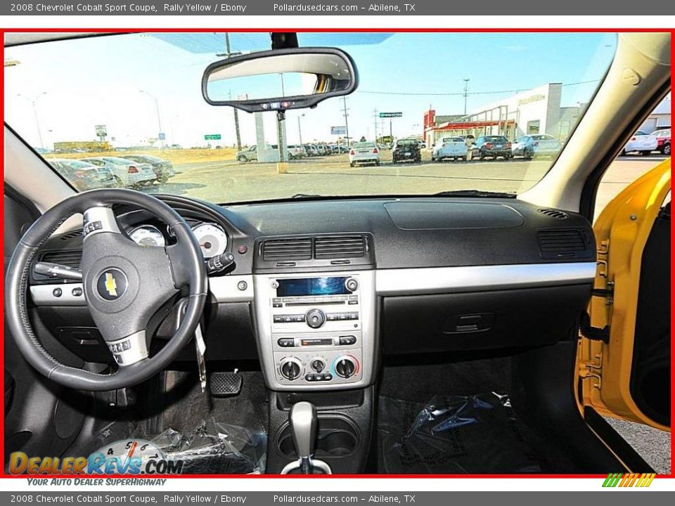 2008 Chevrolet Cobalt Sport Coupe Rally Yellow / Ebony Photo #18