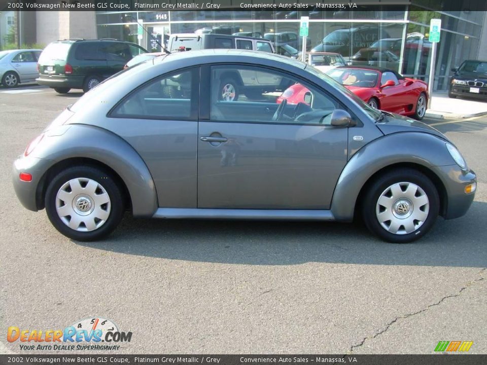 2002 Volkswagen New Beetle GLS Coupe Platinum Grey Metallic / Grey Photo #1