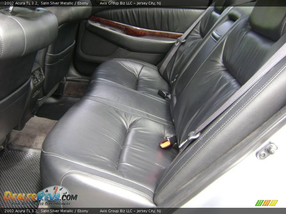 2002 Acura TL 3.2 Satin Silver Metallic / Ebony Photo #10