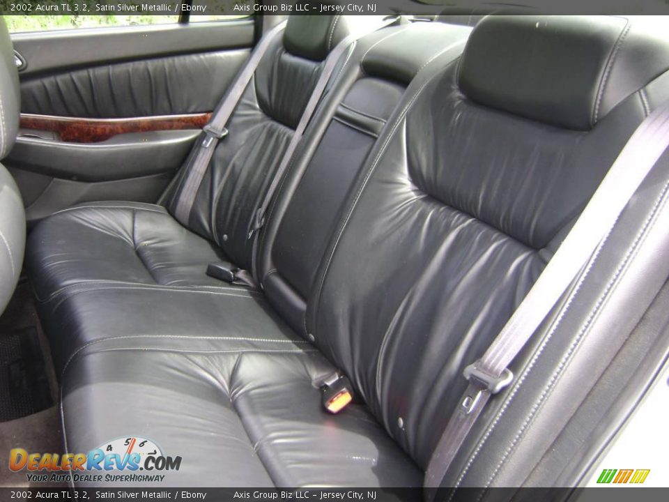2002 Acura TL 3.2 Satin Silver Metallic / Ebony Photo #11