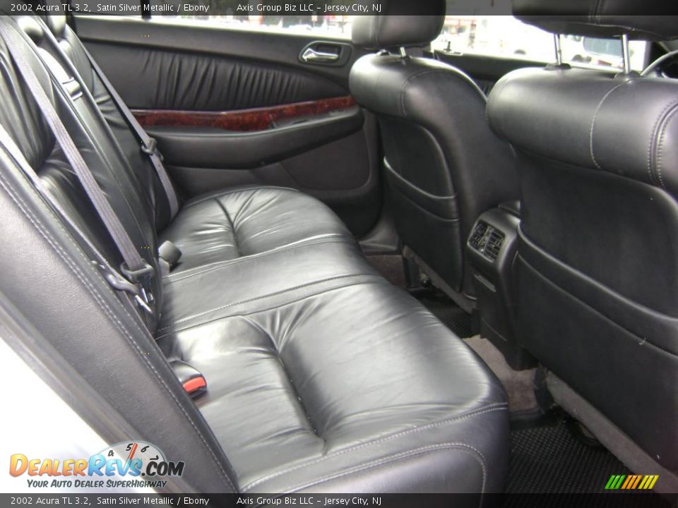 2002 Acura TL 3.2 Satin Silver Metallic / Ebony Photo #12
