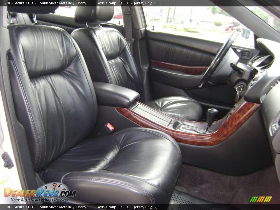 2002 Acura TL 3.2 Satin Silver Metallic / Ebony Photo #15