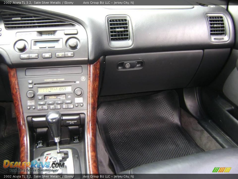 2002 Acura TL 3.2 Satin Silver Metallic / Ebony Photo #20