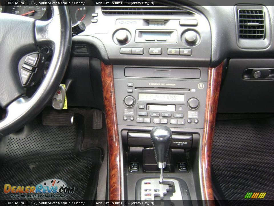 2002 Acura TL 3.2 Satin Silver Metallic / Ebony Photo #21