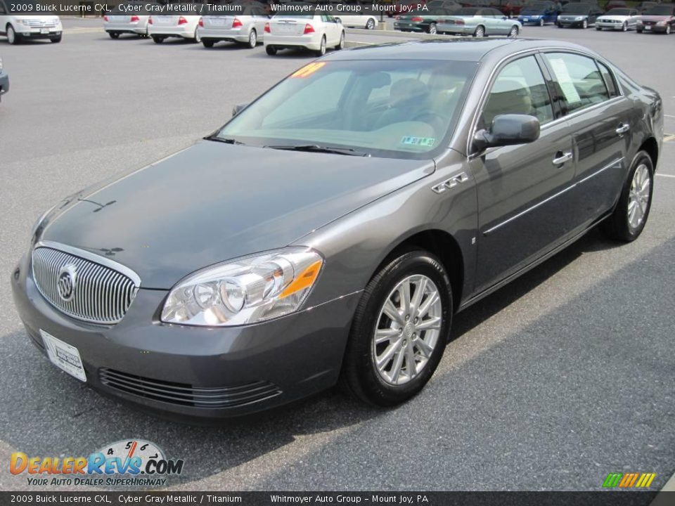 2009 Buick Lucerne CXL Cyber Gray Metallic / Titanium Photo #3