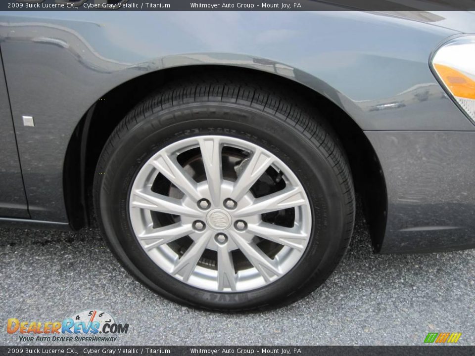 2009 Buick Lucerne CXL Cyber Gray Metallic / Titanium Photo #4