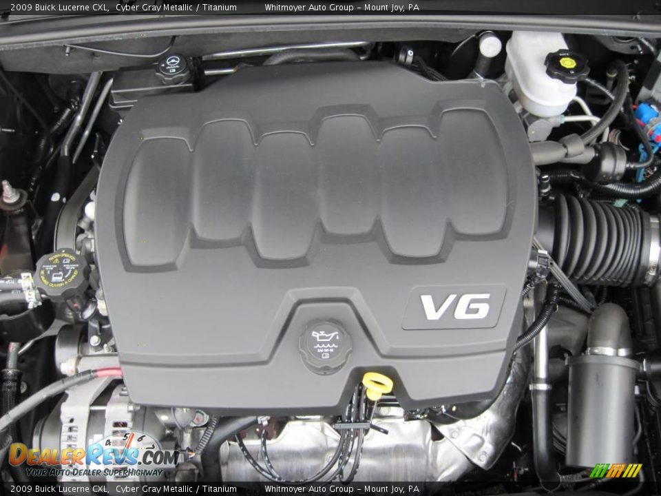 2009 Buick Lucerne CXL Cyber Gray Metallic / Titanium Photo #9