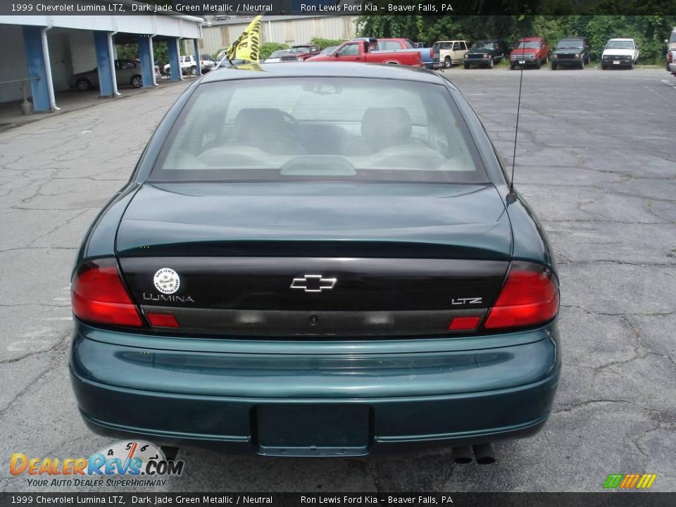 1999 Chevrolet Lumina LTZ Dark Jade Green Metallic / Neutral Photo #3