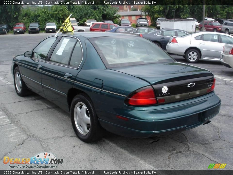 1999 Chevrolet Lumina LTZ Dark Jade Green Metallic / Neutral Photo #4