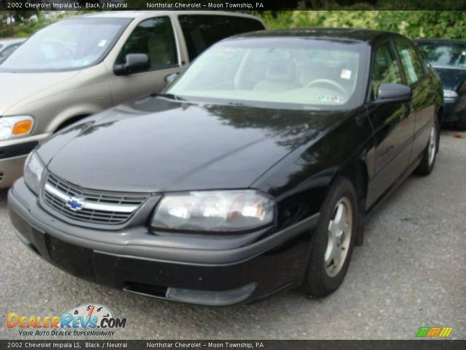 2002 Chevrolet Impala LS Black / Neutral Photo #5