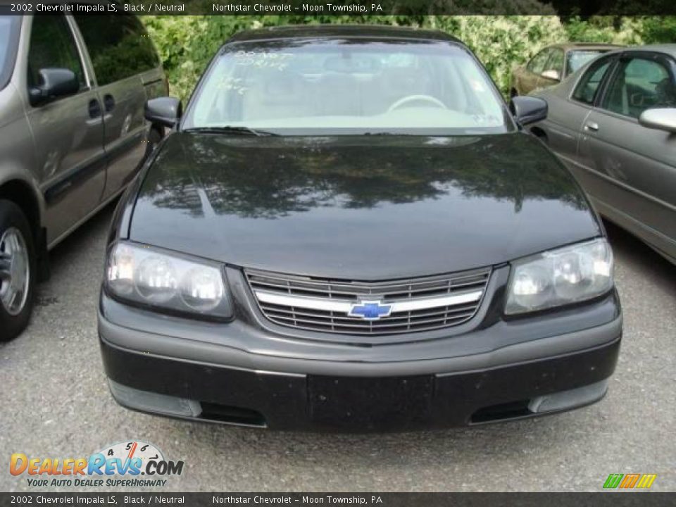 2002 Chevrolet Impala LS Black / Neutral Photo #6