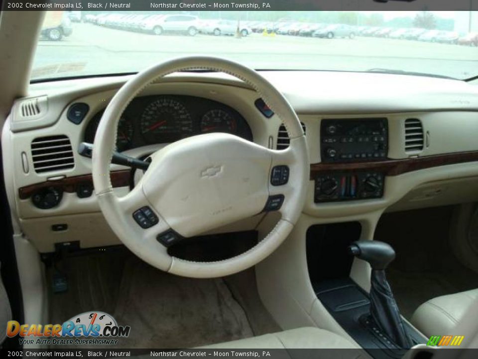 2002 Chevrolet Impala LS Black / Neutral Photo #10