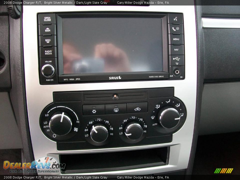 2008 Dodge Charger R/T Bright Silver Metallic / Dark/Light Slate Gray Photo #14