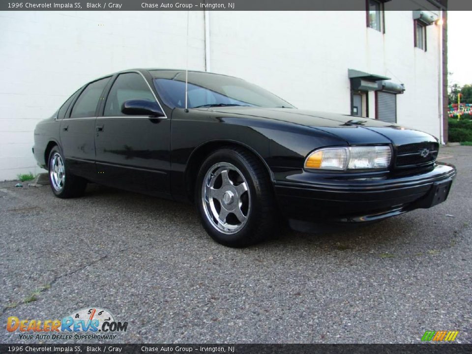1996 Chevrolet Impala SS Black / Gray Photo #5