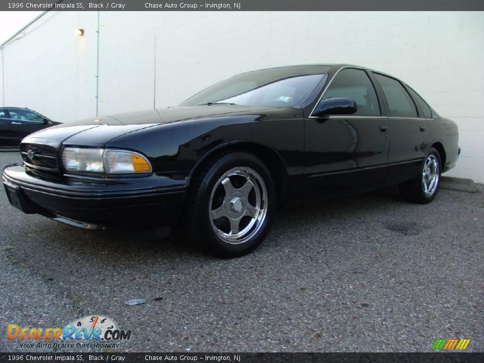 1996 Chevrolet Impala SS Black / Gray Photo #6