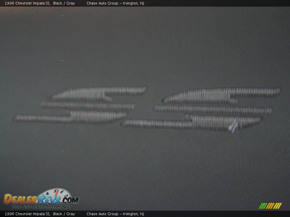 1996 Chevrolet Impala SS Black / Gray Photo #34