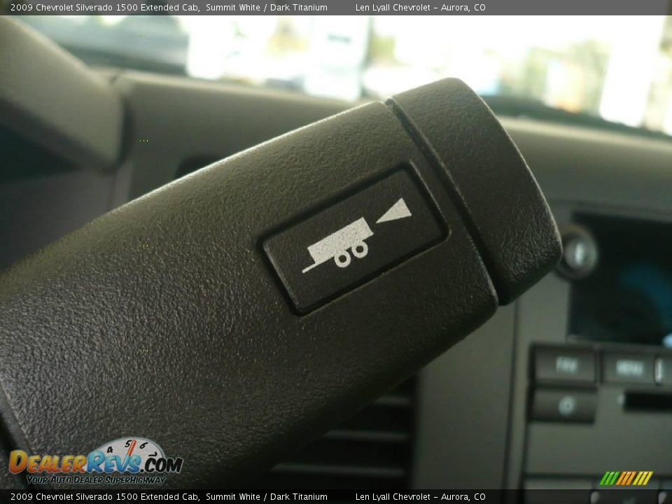 2009 Chevrolet Silverado 1500 Extended Cab Summit White / Dark Titanium Photo #21