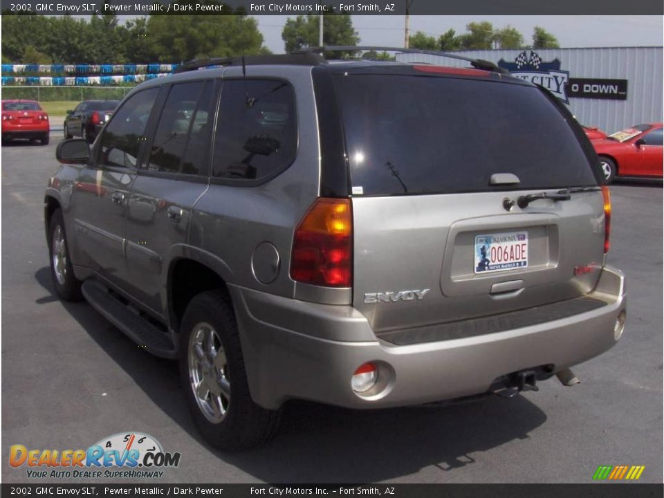 2002 GMC Envoy SLT Pewter Metallic / Dark Pewter Photo #2
