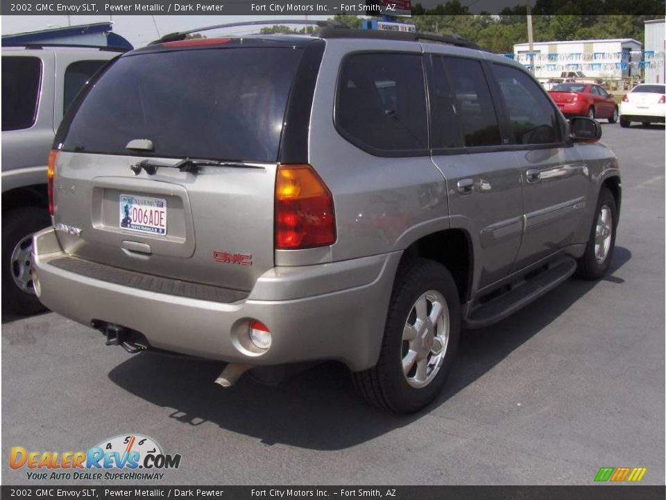 2002 GMC Envoy SLT Pewter Metallic / Dark Pewter Photo #3