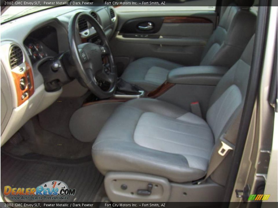 2002 GMC Envoy SLT Pewter Metallic / Dark Pewter Photo #5
